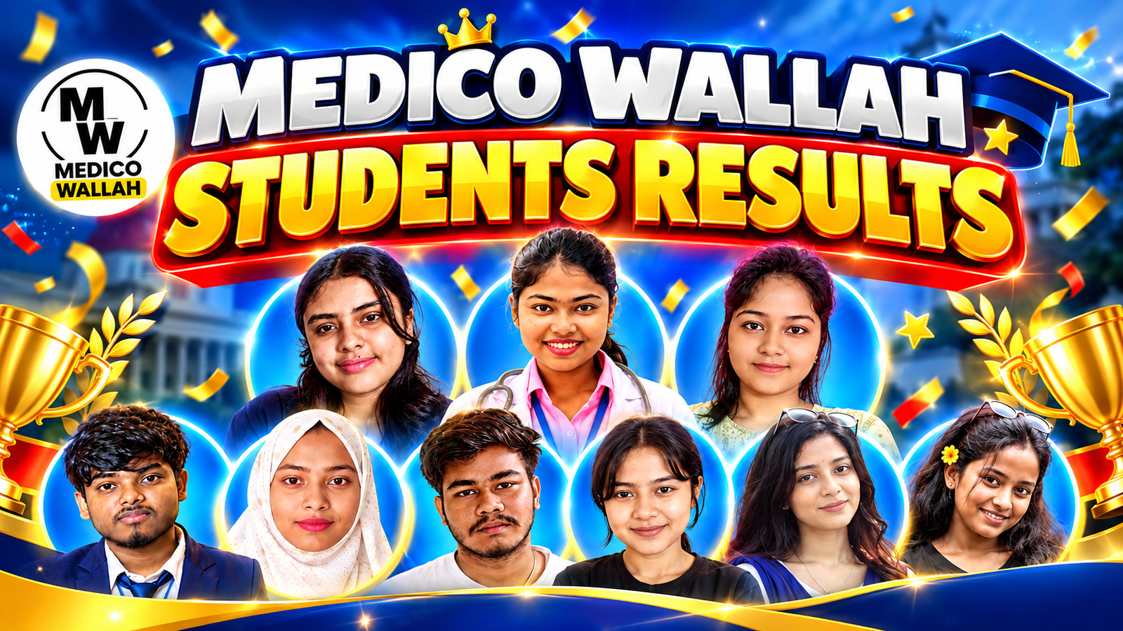 MEDICO WALLAH – Our Results | Students Selected in Medical & Paramedical Courses Real Students, Real Success – Your Journey Starts with MEDICO WALLAH!